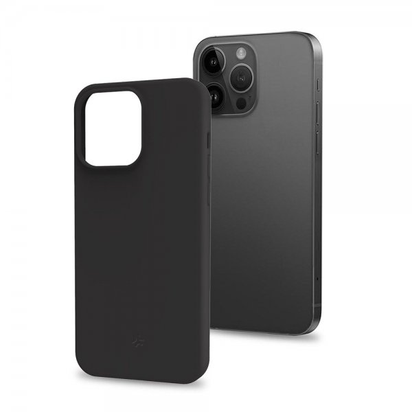 Celly iPhone 15 Pro Deksel CROMO Svart
