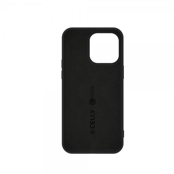 Celly iPhone 15 Pro Deksel CROMO Svart