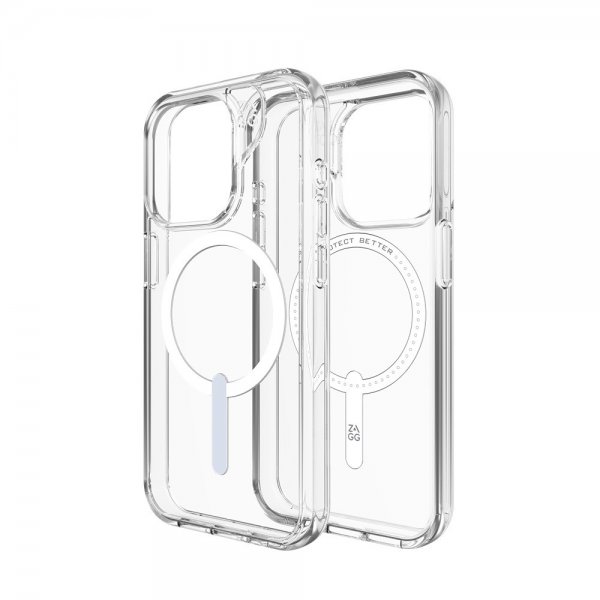 Zagg iPhone 15 Pro Deksel Crystal Palace Snap Transparent