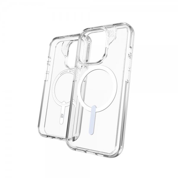 Zagg iPhone 15 Pro Deksel Crystal Palace Snap Transparent