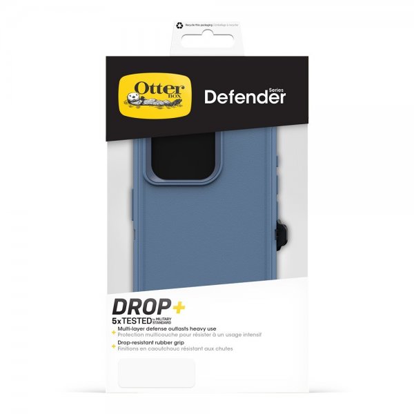 Otterbox iPhone 15 Pro Deksel Defender Baby Blue Jeans