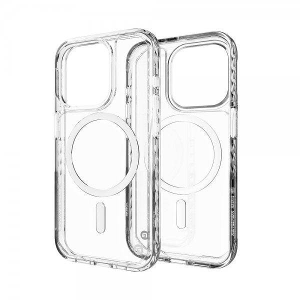 Clckr iPhone 15 Pro Deksel Diamond MagSafe Transparent