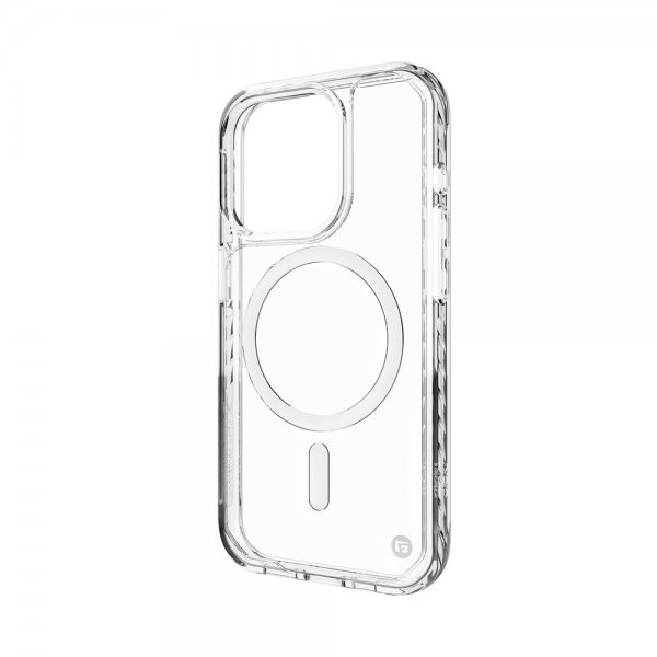 Clckr iPhone 15 Pro Deksel Diamond MagSafe Transparent