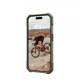 Urban Armor Gear (UAG) iPhone 15 Pro Deksel Essential Armor MagSafe Olive Drab