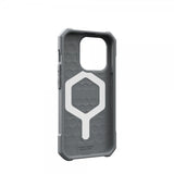 Urban Armor Gear (UAG) iPhone 15 Pro Deksel Essential Armor MagSafe Sølv