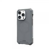 Urban Armor Gear (UAG) iPhone 15 Pro Deksel Essential Armor MagSafe Sølv
