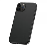 Baseus iPhone 15 Pro Deksel Fauxther Series Svart