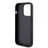 Guess iPhone 15 Pro Deksel Fixed Glitter Svart