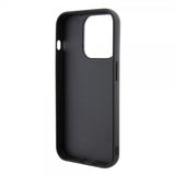 Karl Lagerfeld iPhone 15 Pro Deksel Fixed Glitter Svart