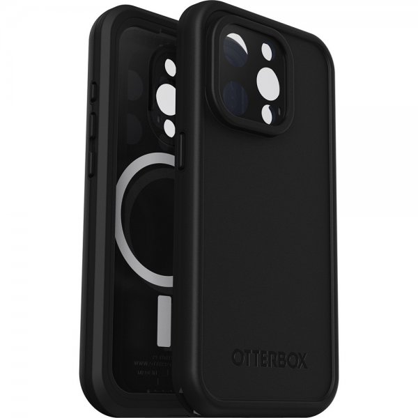 Otterbox iPhone 15 Pro Deksel Fre MagSafe Svart