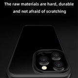 X-Level iPhone 15 Pro Deksel Frostet Transparent Svart