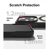 Ringke iPhone 15 Pro Deksel Fusion Bold Magnetic Matte Black