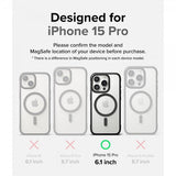 Ringke iPhone 15 Pro Deksel Fusion Bold Magnetic Matte Black