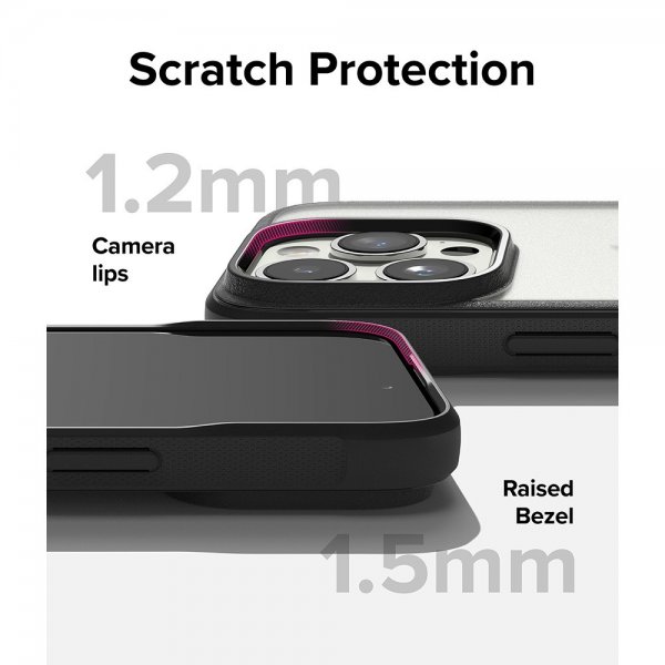 Ringke iPhone 15 Pro Deksel Fusion Bold Matte Black
