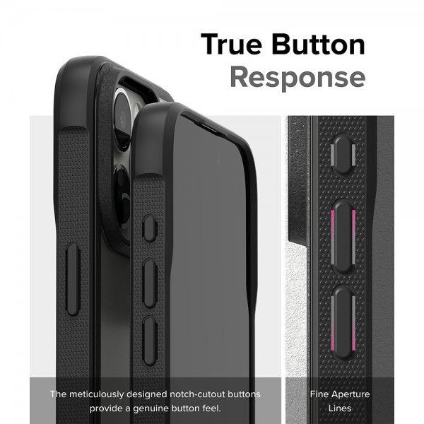 Ringke iPhone 15 Pro Deksel Fusion Bold Matte Black