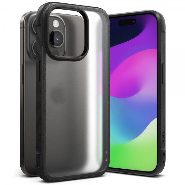 Ringke iPhone 15 Pro Deksel Fusion Bold Matte Black