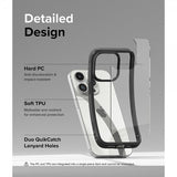 Ringke iPhone 15 Pro Deksel Fusion Bold Svart