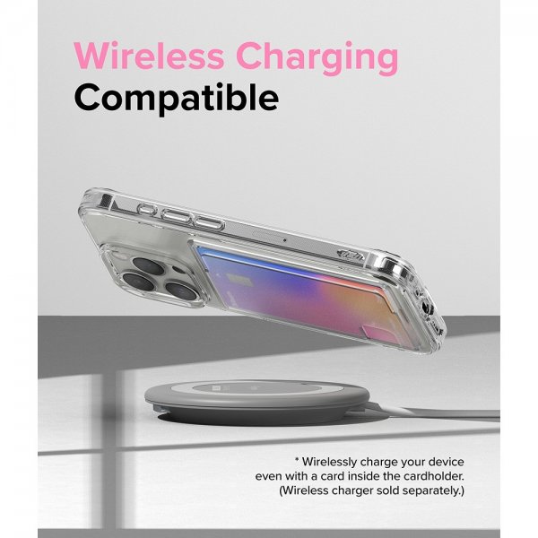Ringke iPhone 15 Pro Deksel Fusion Card Clear
