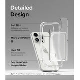 Ringke iPhone 15 Pro Deksel Fusion Card Clear