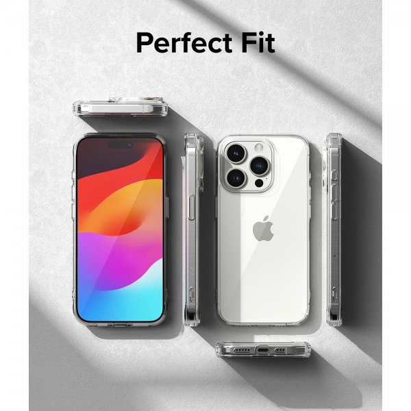 Ringke iPhone 15 Pro Deksel Fusion Clear