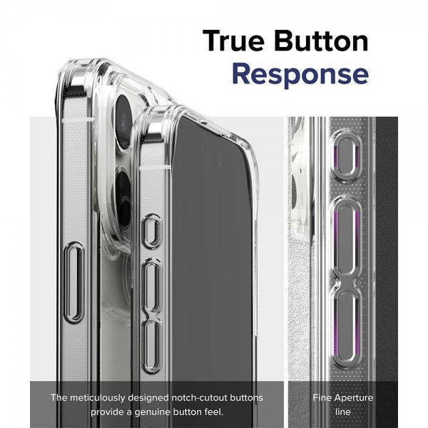 Ringke iPhone 15 Pro Deksel Fusion Clear