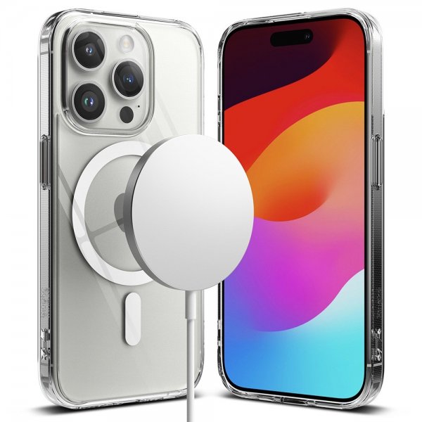 Ringke iPhone 15 Pro Deksel Fusion Magnetic Matte