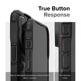 Ringke iPhone 15 Pro Deksel Fusion X Design Camo Black