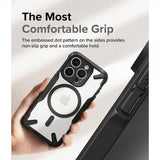 Ringke iPhone 15 Pro Deksel Fusion X Magnetic Matte Black