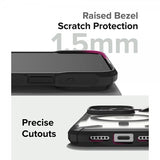Ringke iPhone 15 Pro Deksel Fusion X Magnetic Matte Black