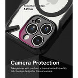 Ringke iPhone 15 Pro Deksel Fusion X Magnetic Matte Black