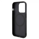 Guess iPhone 15 Pro Deksel G Cube MagSafe Svart