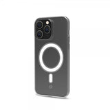 Celly iPhone 15 Pro Deksel GELSKINMAG MagSafe Transparent
