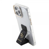 Guess iPhone 15 Pro Deksel Grip Stand Clear Transparent