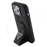 Guess iPhone 15 Pro Deksel Grip Stand Function Svart