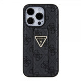 Guess iPhone 15 Pro Deksel Grip Stand Function Svart