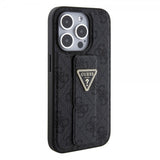 Guess iPhone 15 Pro Deksel Grip Stand Function Svart