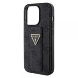Guess iPhone 15 Pro Deksel Grip Stand Function Svart