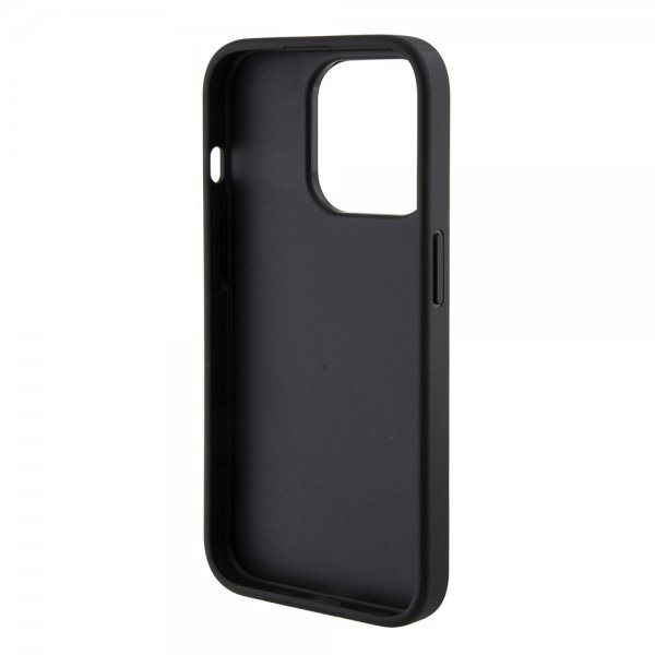 Guess iPhone 15 Pro Deksel Grip Stand Function Svart
