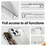 PanzerGlass iPhone 15 Pro Deksel HardCase D3O Transparent