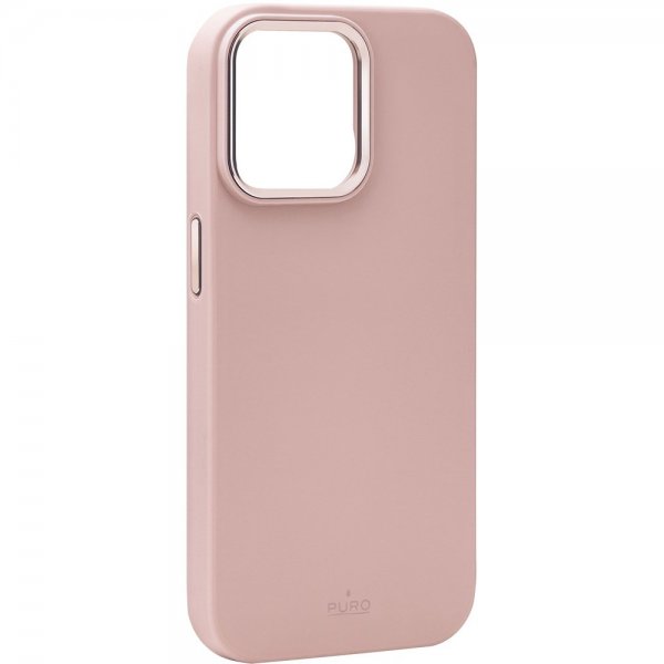 Puro iPhone 15 Pro Deksel ICON Mag Pro Rosa