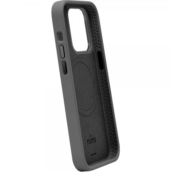 Puro iPhone 15 Pro Deksel ICON Mag Pro Svart