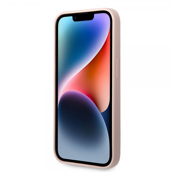 Karl Lagerfeld iPhone 15 Pro Deksel Ikonik NFT Rosa