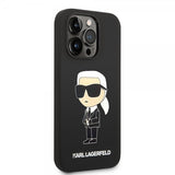 Karl Lagerfeld iPhone 15 Pro Deksel Ikonik NFT Svart