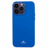 Mercury iPhone 15 Pro Deksel Jelly Glitter Blå