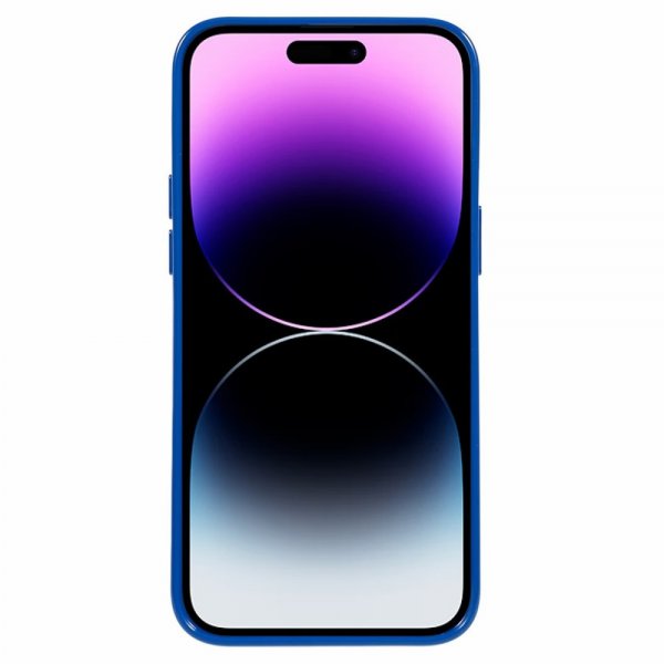 Mercury iPhone 15 Pro Deksel Jelly Glitter Blå