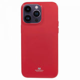 Mercury iPhone 15 Pro Deksel Jelly Glitter Magenta