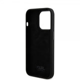 Karl Lagerfeld iPhone 15 Pro Deksel Karl & Choupette Svart