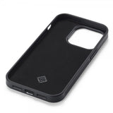 Lc.Imeeke iPhone 15 Pro Deksel Karbonfibertekstur Rød Stripe Svart