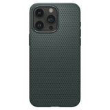 Spigen iPhone 15 Pro Deksel Liquid Air Abyss Green