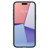 Spigen iPhone 15 Pro Deksel Liquid Air Abyss Green
